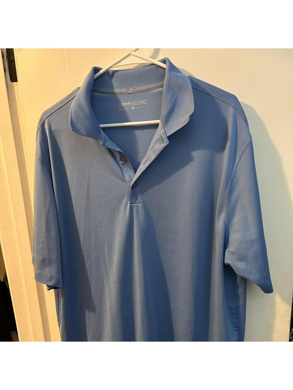 Nike Golf polo shirt in blue, size XL #golf #athletic #drifit
